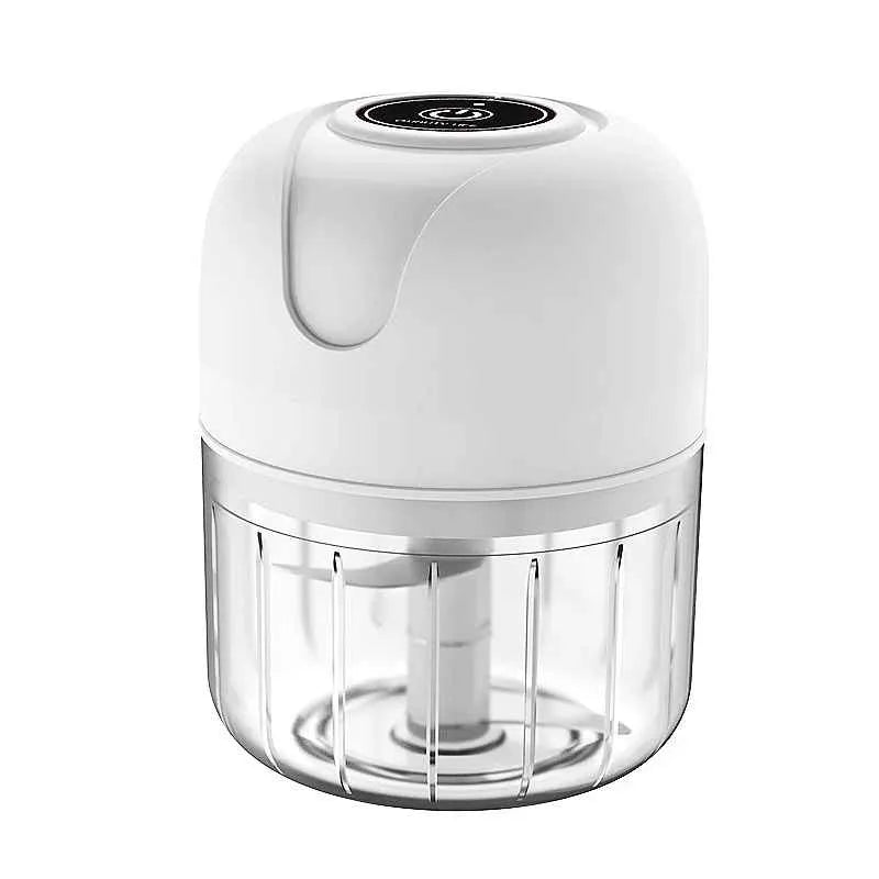 Mini Processador De Alimentos Elétrico Recarregável USB - 250ml