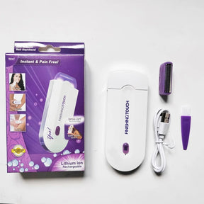 Depilador Portátil Sem Dor – Recarregável Facial e Corporal