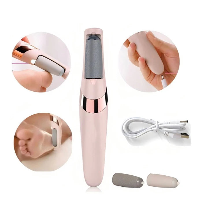 Lixador Elétrico para Pés - Remove Calos e Rachaduras Sem Esforço