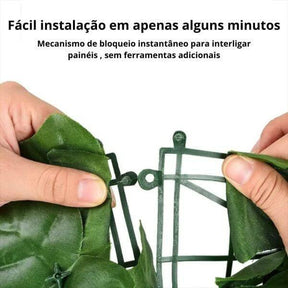 Cerca Viva Artificial Treliça Muro Inglês