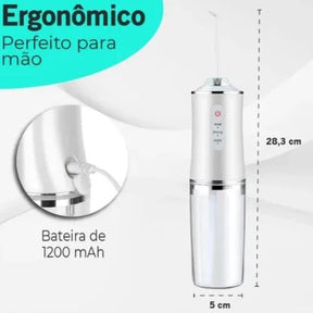 Irrigador Oral Portátil 3 em 1 - HydroSmile Pro