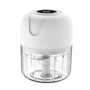 Mini Processador De Alimentos Elétrico Recarregável USB - 250ml